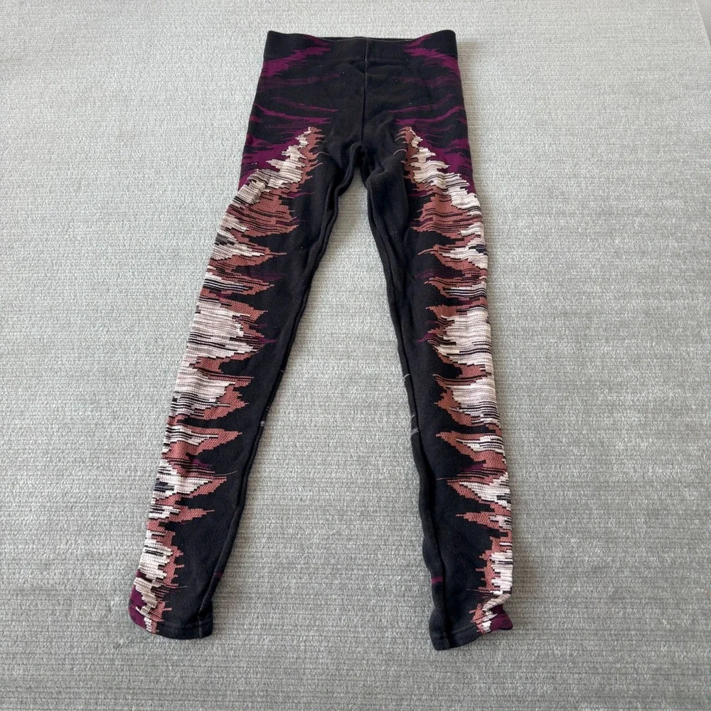 Free People Leggings Womens XS Fair Isle Ski Baselayer Leg Cozy Stretch Skinny